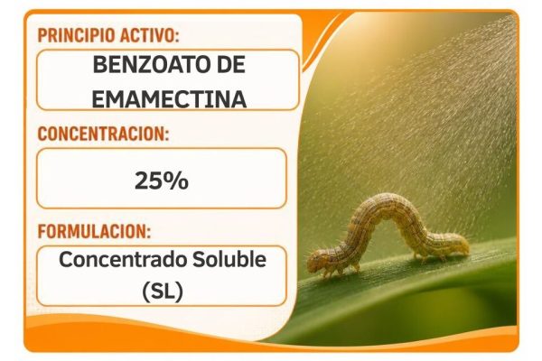 Benzoato de emamectina 25%