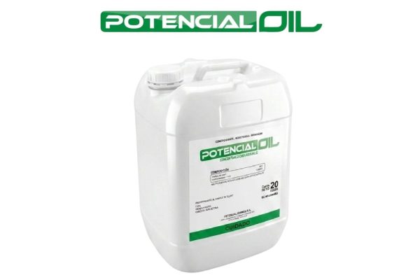 Potencial Oil fondo blanco